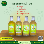 infusions détox, infusions parfumées, infusions santé, infusions détoxification (Pack de 6)