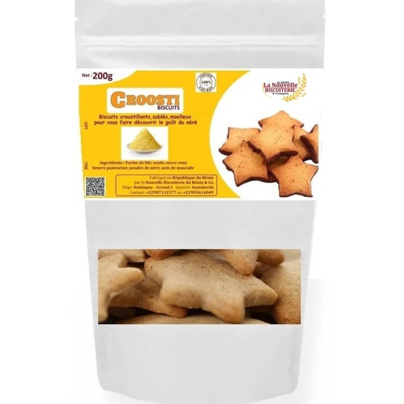 Croosti biscuits au néré
