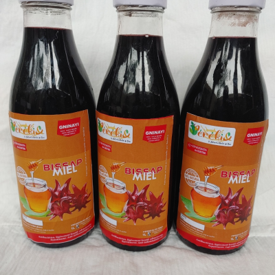 Jus de Bissap au miel
