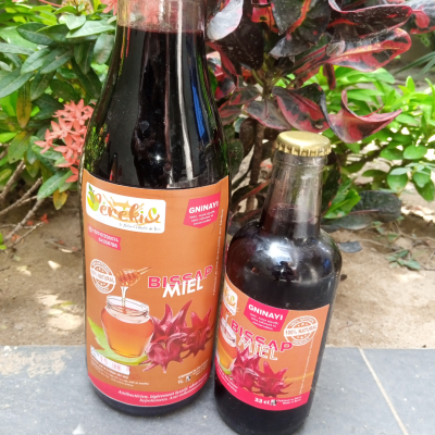 Jus de Bissap au miel