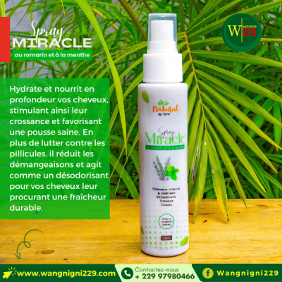 Spray MIRACLE au romarin et à la menthe