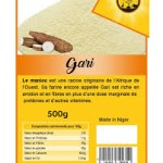 Tapioca et gari améliorés