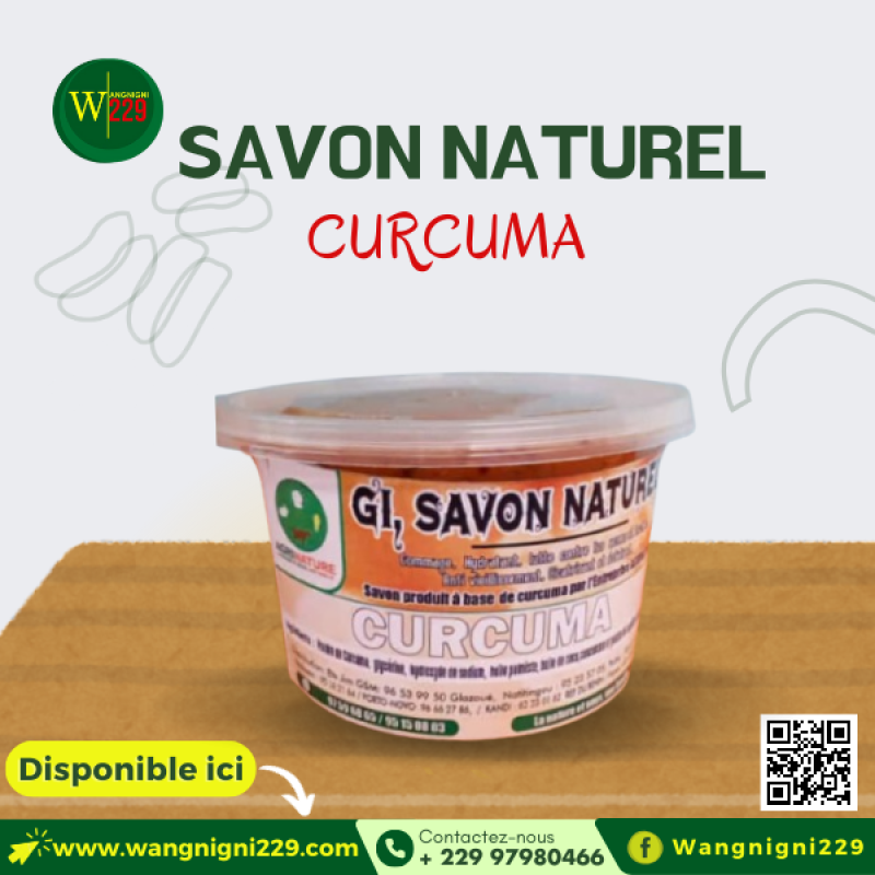 Savon de Curcuma